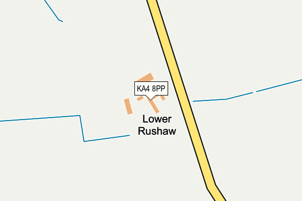 KA4 8PP map - OS OpenMap – Local (Ordnance Survey)