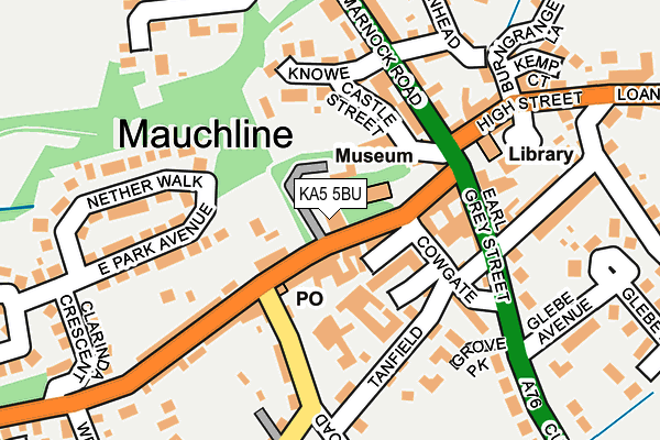 KA5 5BU map - OS OpenMap – Local (Ordnance Survey)