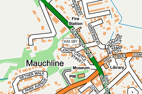 KA5 5BY map - OS OpenMap – Local (Ordnance Survey)