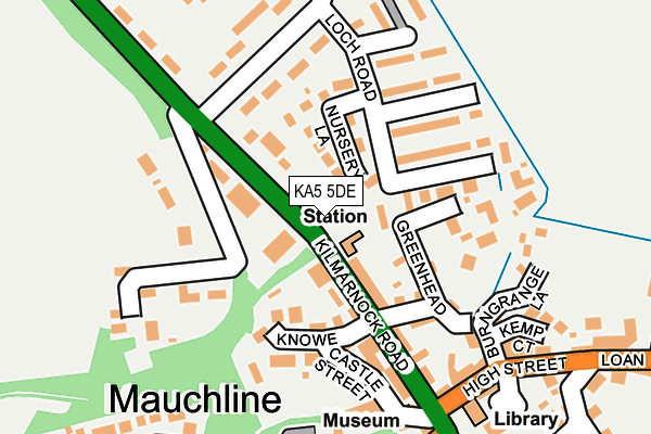 KA5 5DE map - OS OpenMap – Local (Ordnance Survey)