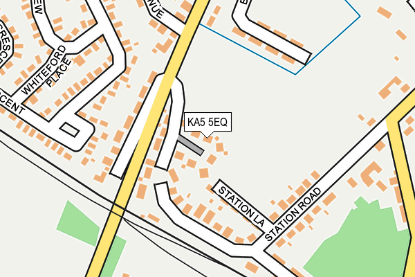 KA5 5EQ map - OS OpenMap – Local (Ordnance Survey)