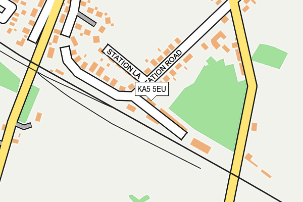 KA5 5EU map - OS OpenMap – Local (Ordnance Survey)