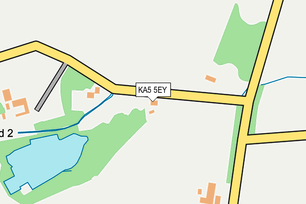 KA5 5EY map - OS OpenMap – Local (Ordnance Survey)