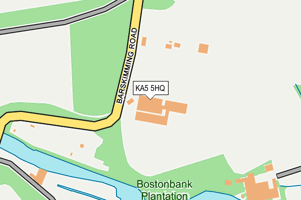KA5 5HQ map - OS OpenMap – Local (Ordnance Survey)