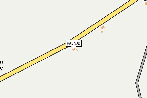 KA5 5JB map - OS OpenMap – Local (Ordnance Survey)