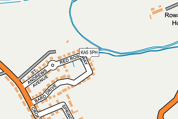 KA5 5PH map - OS OpenMap – Local (Ordnance Survey)