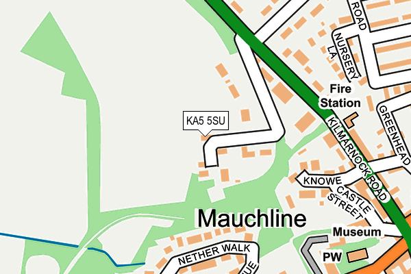 KA5 5SU map - OS OpenMap – Local (Ordnance Survey)