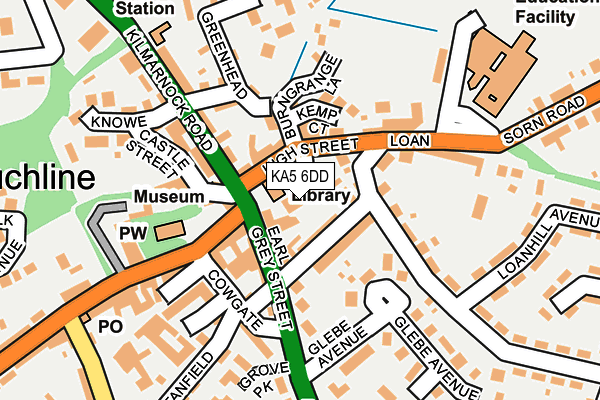 KA5 6DD map - OS OpenMap – Local (Ordnance Survey)