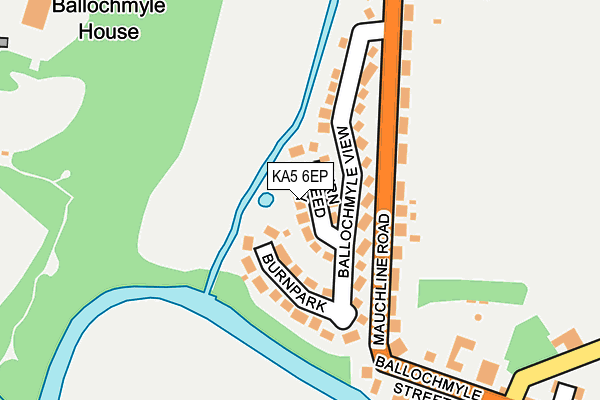 KA5 6EP map - OS OpenMap – Local (Ordnance Survey)