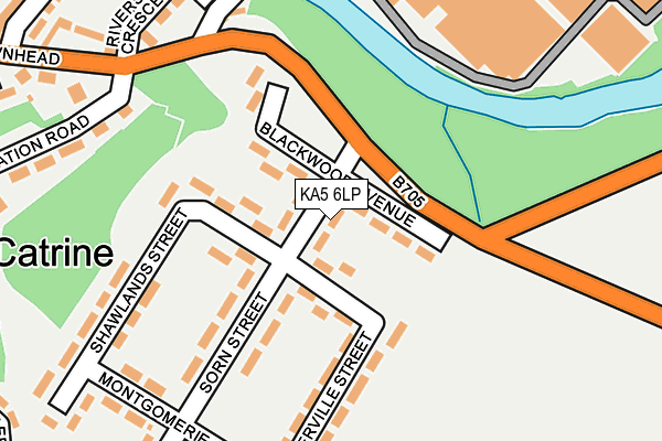 KA5 6LP map - OS OpenMap – Local (Ordnance Survey)