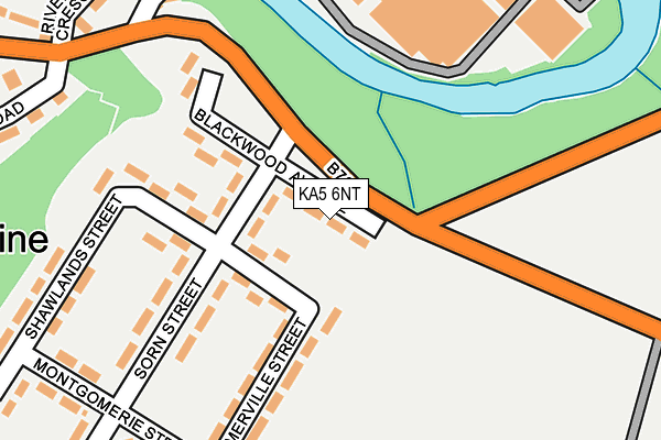 KA5 6NT map - OS OpenMap – Local (Ordnance Survey)