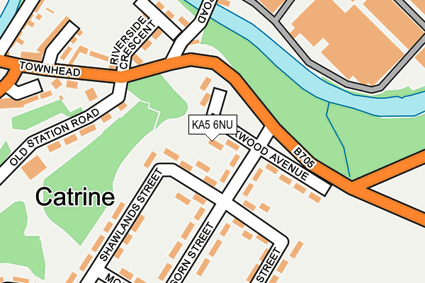 KA5 6NU map - OS OpenMap – Local (Ordnance Survey)