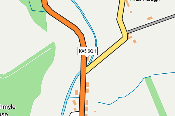 KA5 6QH map - OS OpenMap – Local (Ordnance Survey)