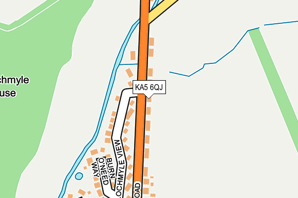KA5 6QJ map - OS OpenMap – Local (Ordnance Survey)