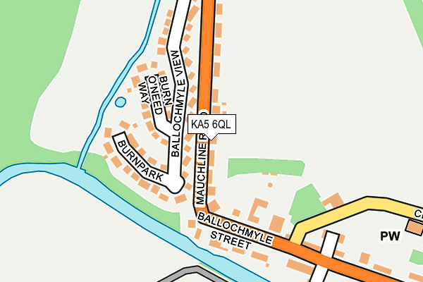 KA5 6QL map - OS OpenMap – Local (Ordnance Survey)