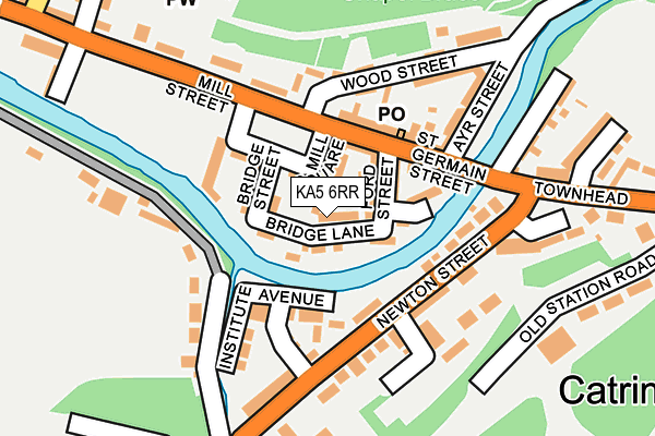 KA5 6RR map - OS OpenMap – Local (Ordnance Survey)