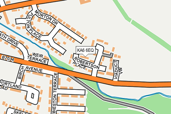 KA6 6EQ map - OS OpenMap – Local (Ordnance Survey)