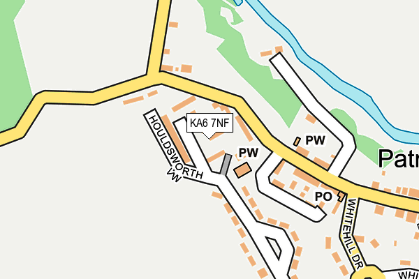 KA6 7NF map - OS OpenMap – Local (Ordnance Survey)