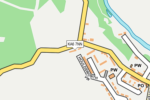 KA6 7NN map - OS OpenMap – Local (Ordnance Survey)