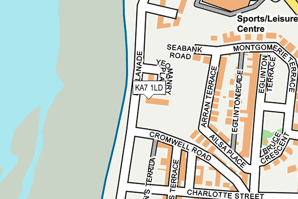 KA7 1LD map - OS OpenMap – Local (Ordnance Survey)