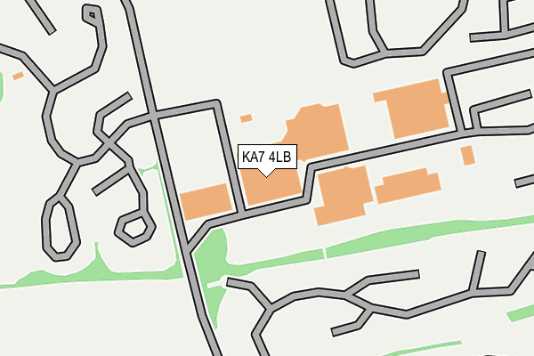 KA7 4LB map - OS OpenMap – Local (Ordnance Survey)