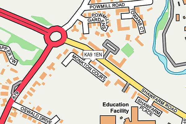 Map of INVENTEQ SOLUTIONS LIMITED at local scale
