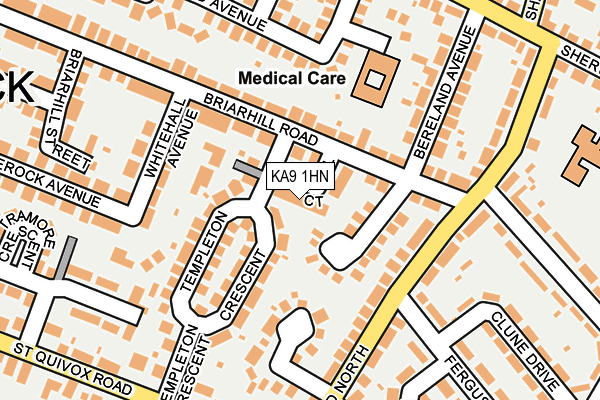 KA9 1HN map - OS OpenMap – Local (Ordnance Survey)