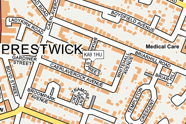 KA9 1HU map - OS OpenMap – Local (Ordnance Survey)