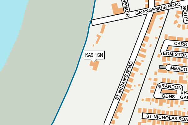 KA9 1SN map - OS OpenMap – Local (Ordnance Survey)