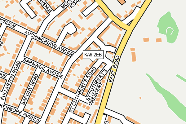 KA9 2EB map - OS OpenMap – Local (Ordnance Survey)