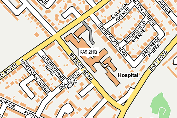KA9 2HQ map - OS OpenMap – Local (Ordnance Survey)