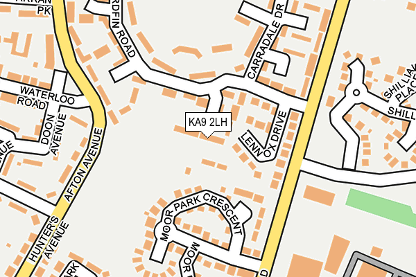 KA9 2LH map - OS OpenMap – Local (Ordnance Survey)