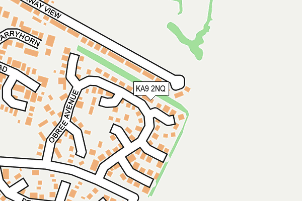 KA9 2NQ map - OS OpenMap – Local (Ordnance Survey)