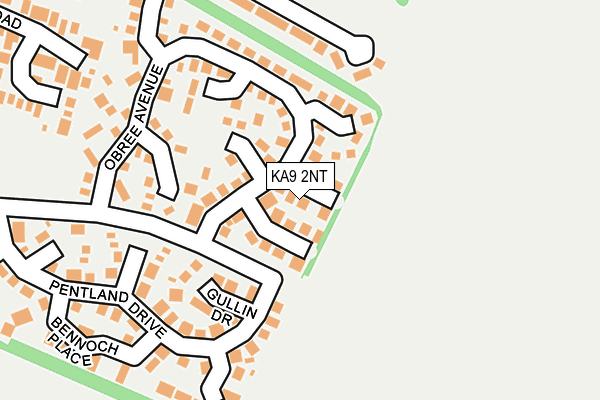 KA9 2NT map - OS OpenMap – Local (Ordnance Survey)