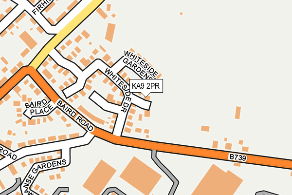 KA9 2PR map - OS OpenMap – Local (Ordnance Survey)