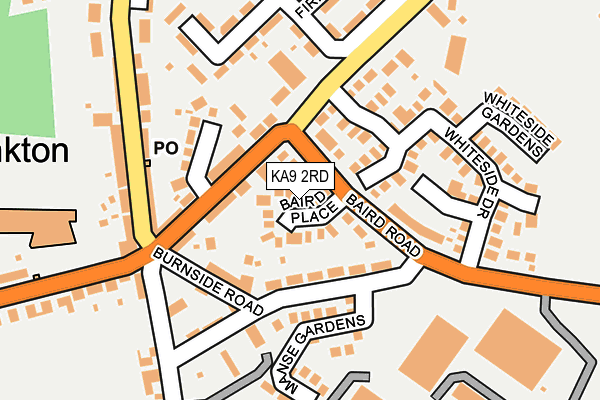 KA9 2RD map - OS OpenMap – Local (Ordnance Survey)