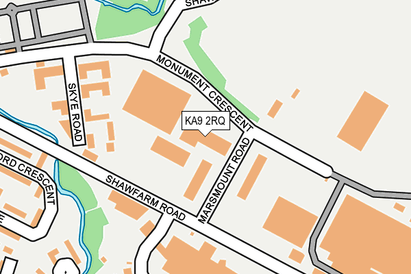 KA9 2RQ map - OS OpenMap – Local (Ordnance Survey)