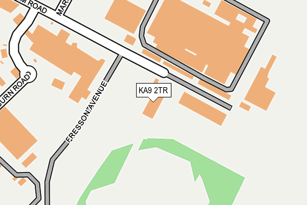 KA9 2TR map - OS OpenMap – Local (Ordnance Survey)