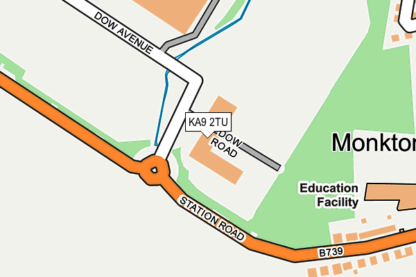 KA9 2TU map - OS OpenMap – Local (Ordnance Survey)