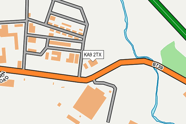 KA9 2TX map - OS OpenMap – Local (Ordnance Survey)