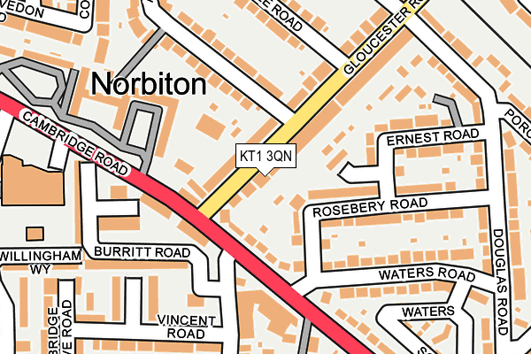 Map of VANNDA PARTNERS LTD at local scale