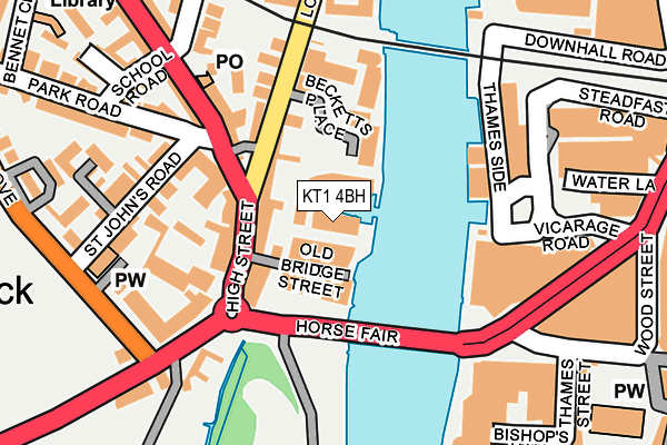 Map of THE QUANTUM BEVERAGE COMPANY LIMITED at local scale