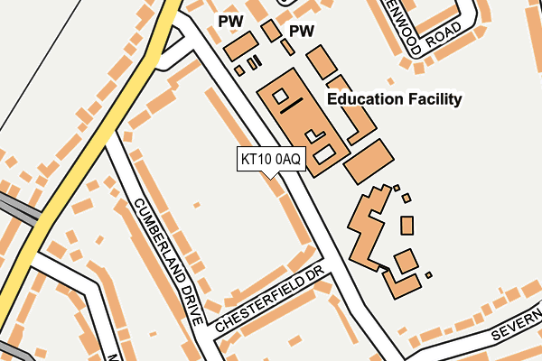 Map of THE KINGSTON STOP SMOKING CENTRE LIMITED at local scale
