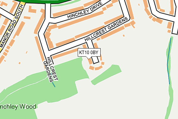 Map of ELMERCROFT LIMITED at local scale