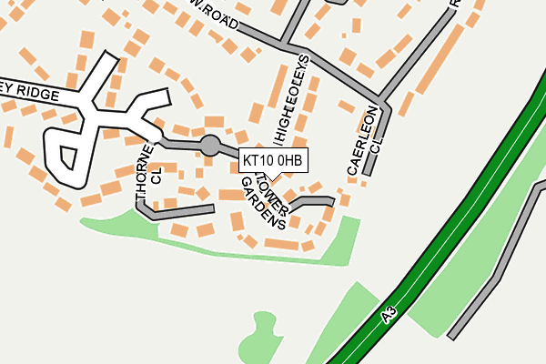 Map of MOER LTD at local scale