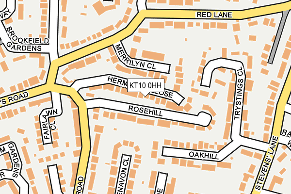 Map of 30 ELMBOURNE ROAD (FREEHOLD) LIMITED at local scale