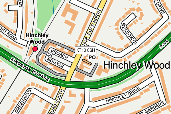 Map of SNL KAVANAGH LIMITED at local scale