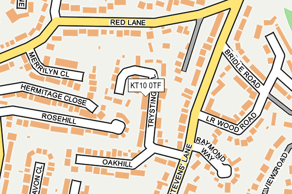 Map of FOR EXAMPLE STUDIO LTD at local scale