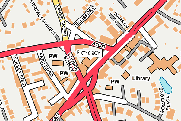 Map of HAINES WATTS FARNBOROUGH LLP at local scale