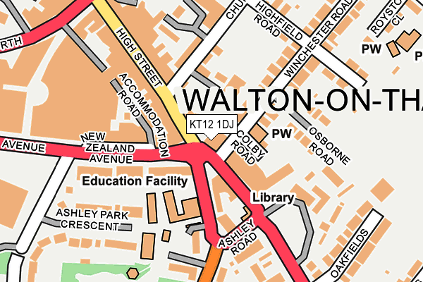 Map of WRA CONSTRUCTION LTD at local scale